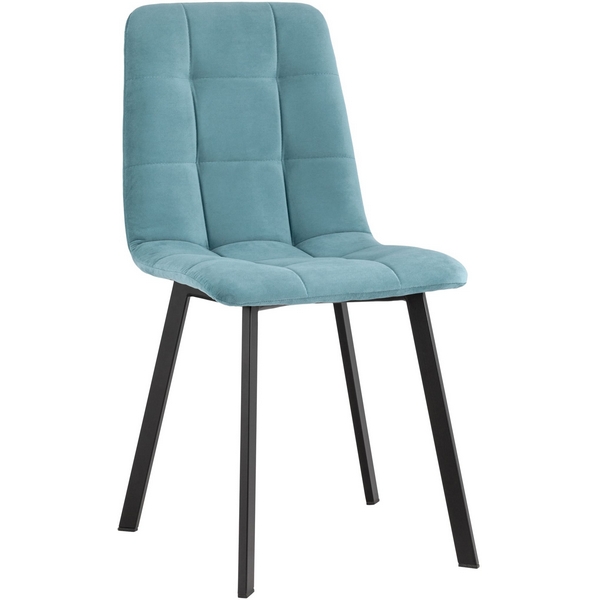 

Стул Stool Group Oliver Square велюр пыльно-голубой УТ000034874, OLIVER УТ000034874