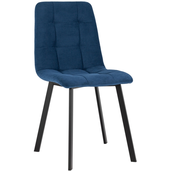 

Стул Stool Group Oliver Square велюр синий УТ000034878, OLIVER УТ000034878