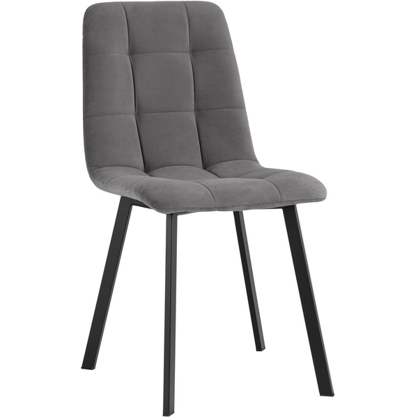 

Стул Stool Group Oliver Square велюр темно-серый УТ000034880, OLIVER УТ000034880