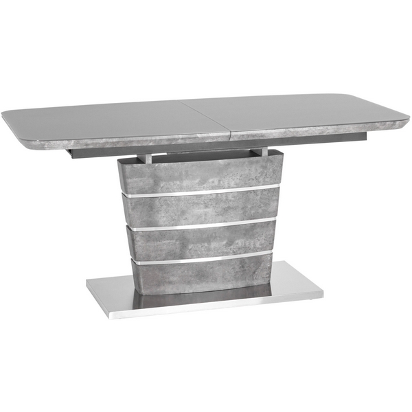 

Стол обеденный раскладной 160-200*90 серый Stool Group Гамбург УТ000035014, Гамбург УТ000035014