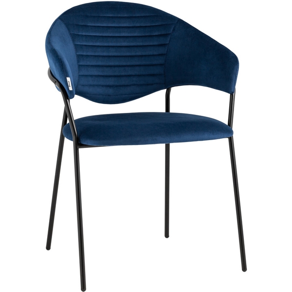 

Стул Stool Group Алексис велюр синий УТ000035126, Алексис УТ000035126