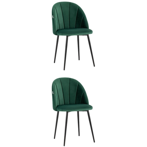 

Стул Stool Group Логан NEW велюр зелёный 2 шт арт.УТ000036143, Логан УТ000036143