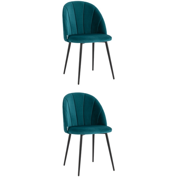 

Стул Stool Group Логан NEW велюр изумрудный 2 шт арт.УТ000036145, Логан УТ000036145