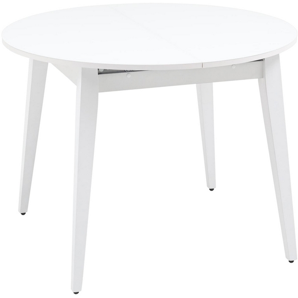 

Стол обеденный раскладной 100-130 белый матовый Stool Group Берлин УТ000036184, Берлин УТ000036184