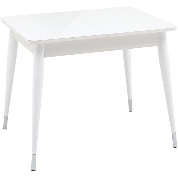 

Стол обеденный раскладной 90-120*70 белый глянцевый Stool Group Сидней УТ000036217, Сидней УТ000036217