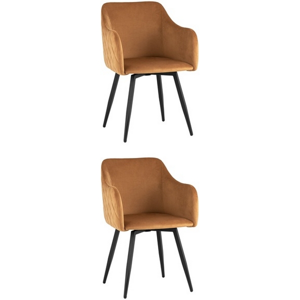 

Стул Ника вращающийся велюр терракотовый 2 шт. Stool Group (арт.УТ000036519), Ника УТ000036519