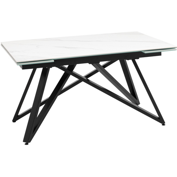 

Стол обеденный Stool Group Канкун раскладной 140-180*90 керамика белый УТ000036965, Канкун УТ000036965