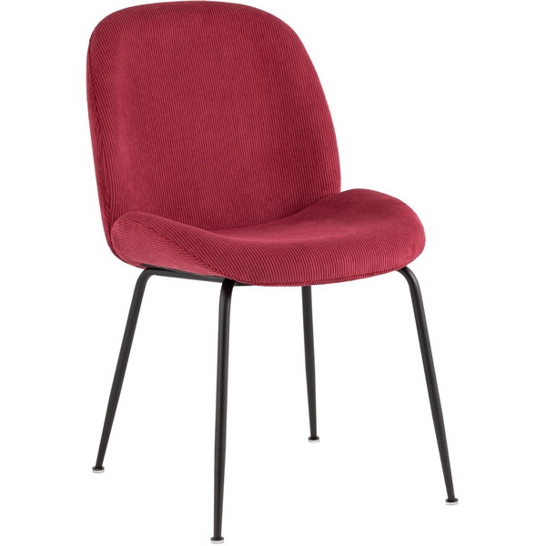 

Стул Stool Group Beetle велюр красный УТ000037007, Beetle УТ000037007