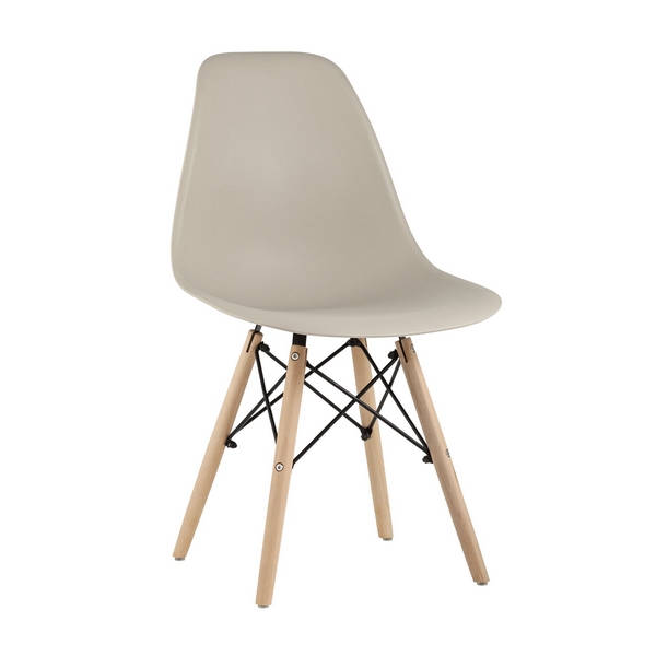 

Стул Eames Style DSW бежевый (разборный каркас) Stool Group арт.УТ000037157, Style DSW УТ000037157