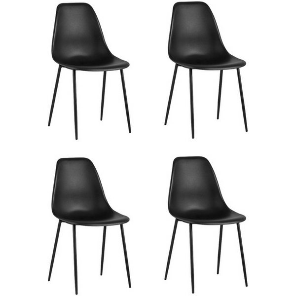 

Стул KON черный 4 шт. Stool Group (арт.УТ000037267), Kon УТ000037267