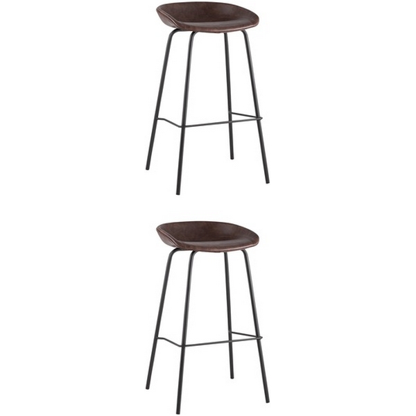 

Стул барный Beetle Lite PU коричневый 2 шт Stool Group (арт.УТ000038319), Beetle УТ000038319