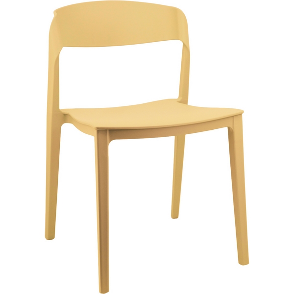 

Стул Moris пластик бледно-желтый Stool Group арт.УТ000039255, Moris УТ000039255
