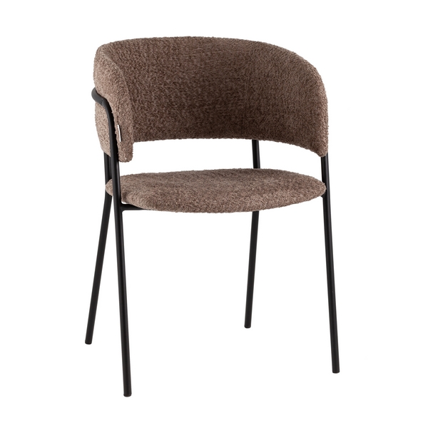 

Кресло Нэлли New, букле коричневый Stool Group арт.УТ000039410, Нэлли УТ000039410