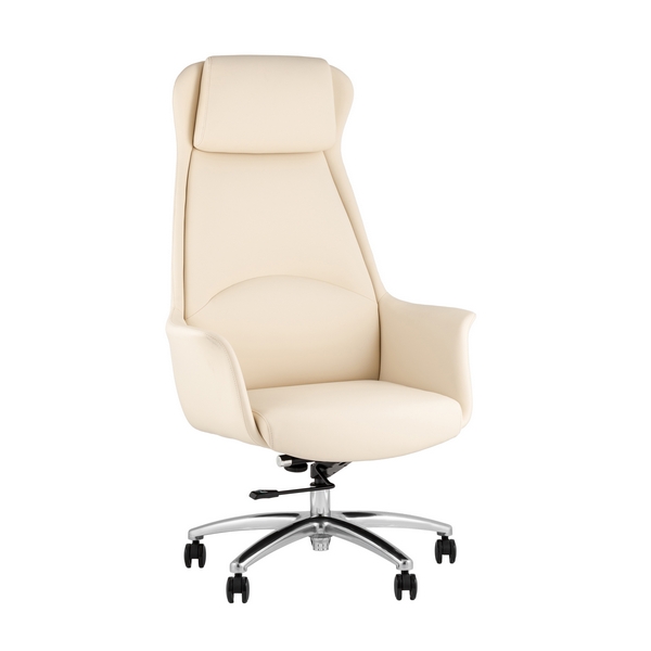 

Кресло руководителя TopChairs Viking NEW бежевое арт.УТ000039422, Бежевый, VIKING УТ000039422