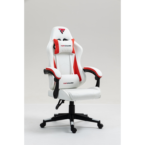 

Кресло спортивное TopChairs Phantom бело-красный арт.УТ000039471, УТ000039471