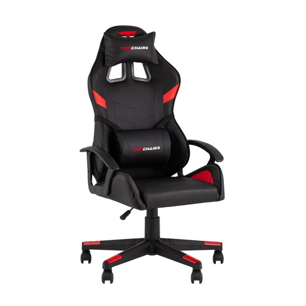 

Кресло спортивное TopChairs Warden черно-красный арт.УТ000039484, УТ000039484