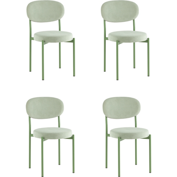 

Стул Бриф SN велюр оливковый каркас оливковый муар, 4шт./уп. Stool Group арт.УТ000039515, Бриф УТ000039515