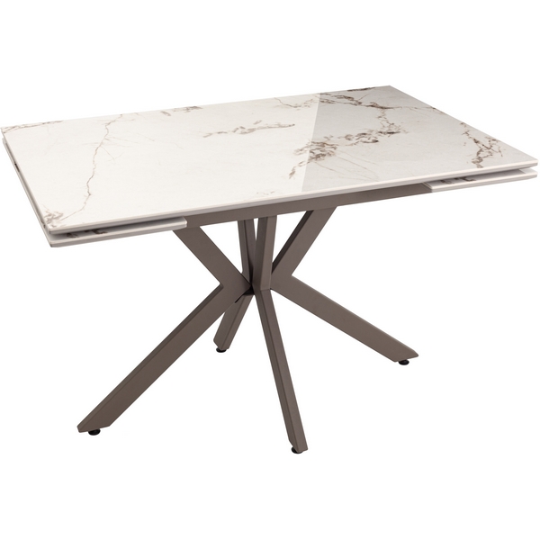 

Стол Stool Group раскладной Marmer 120-180*80*76 керамика капучино УТ000039730, Белый, Marmer УТ000039730
