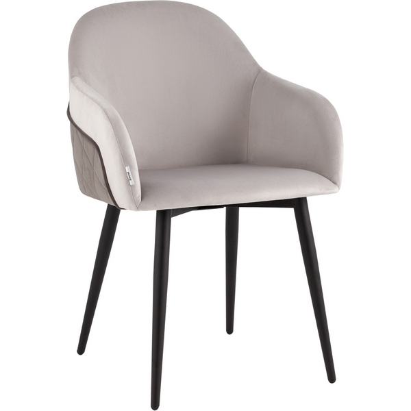 

Стул Новел New велюр светло-серый с темно-серой спинкой Stool Group арт.УТ000039824, Светло-серый;темно-серый, Новел УТ000039824