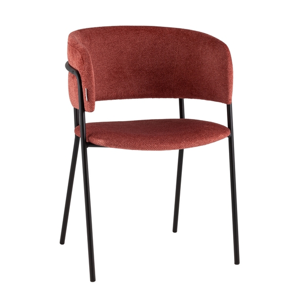 

Кресло Нэлли New буклированный велюр терракотовый Stool Group арт.УТ000039979, Нэлли УТ000039979
