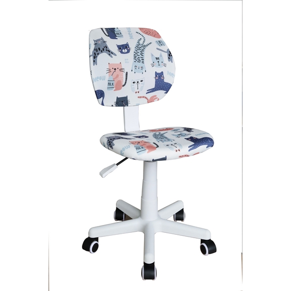 

Кресло Stool Group ЛОЛО Cats пластик белый арт.УТ000040041, ЛОЛО УТ000040041