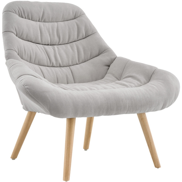 

Кресло Олби Страйпс светло-серый Stool Group арт.УТ000040101, Олби УТ000040101