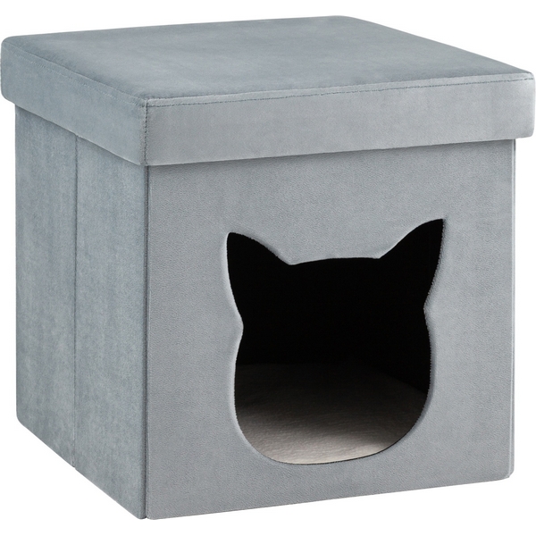 

Пуф Stool Group складной с ящиком Store Pet коричневый арт.УТ000040155, Бирюзовый, Store УТ000040154
