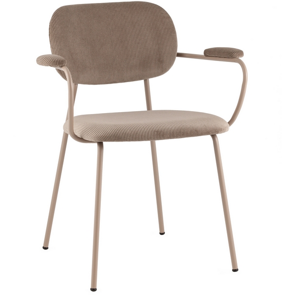 

Стул Stool Group Кэрол коричневый бежевые ножки арт.УТ000040242, Кэрол УТ000040242