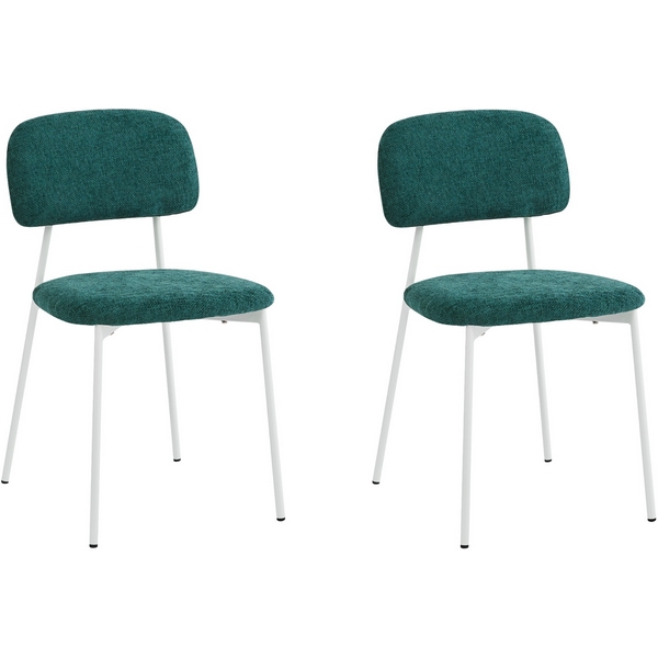 

Стул Stool Group Chao темно-зеленый белые ножки 2 шт. арт.УТ000040822, УТ000040822