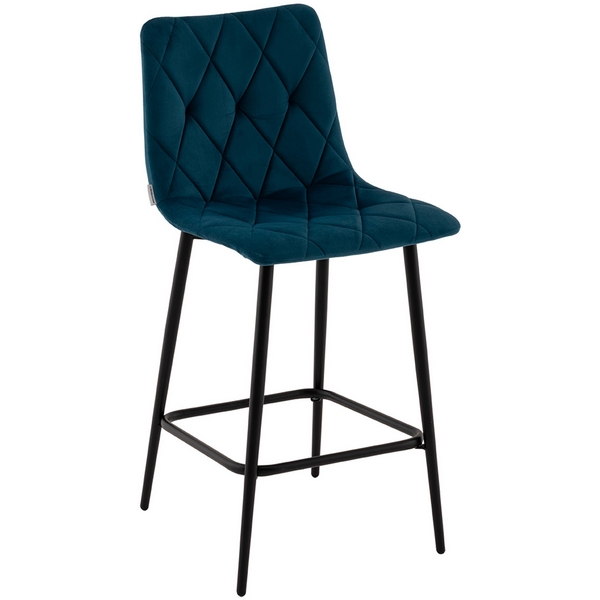 

Стул полубарный Одди Diamond велюр синий Stool Group арт.УТ000040900, Одди УТ000040900