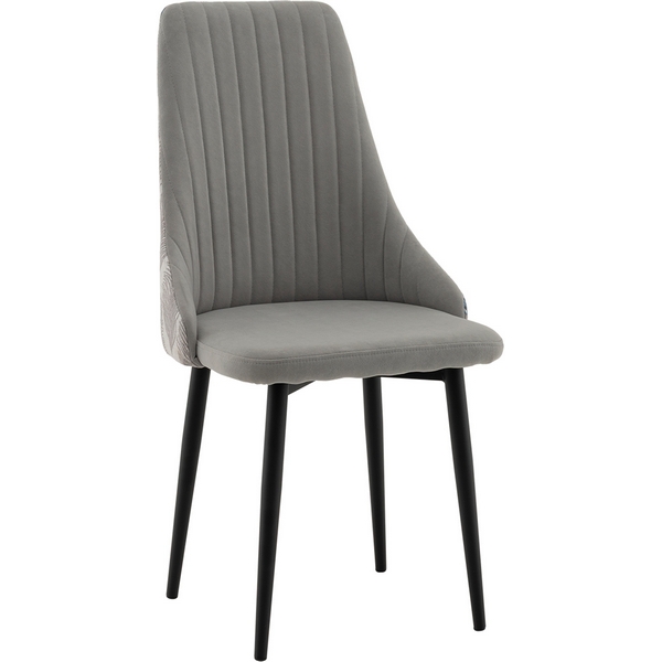 

Стул Касаденика велюр серый, спинка гобелен перья Stool Group арт.УТ000041351, УТ000041351