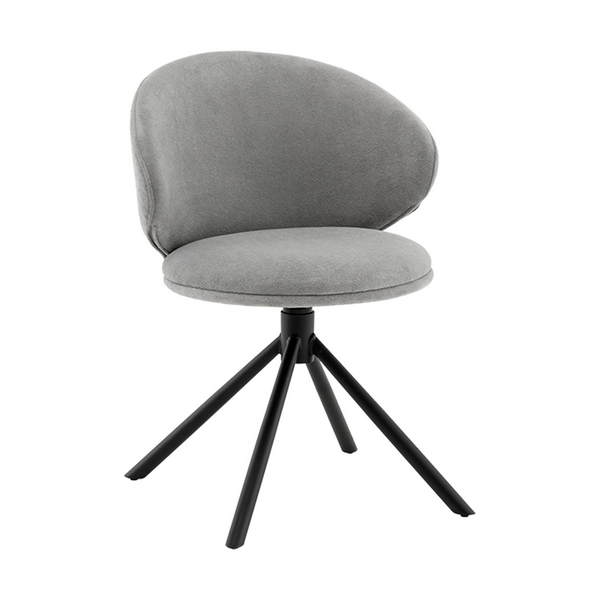 

Стул Труфальд велюр светло-серый Stool Group арт.УТ000041566, УТ000041566