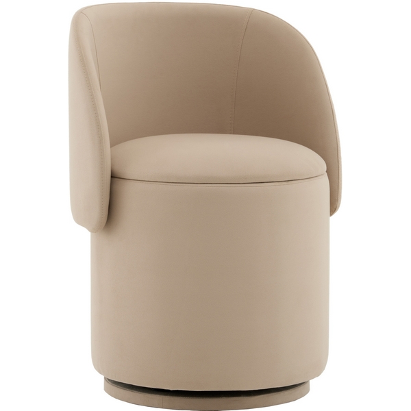 

Пуф-трансформер Таунсвилл вращающийся с ящиком велюр бежевый Stool Group арт.УТ000041705, УТ000041705