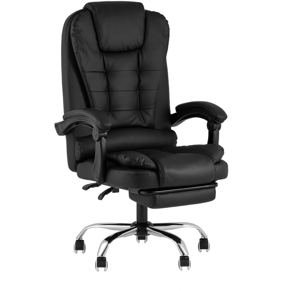 Изображение товара Кресло руководителя President NEW черное для комфортной работы