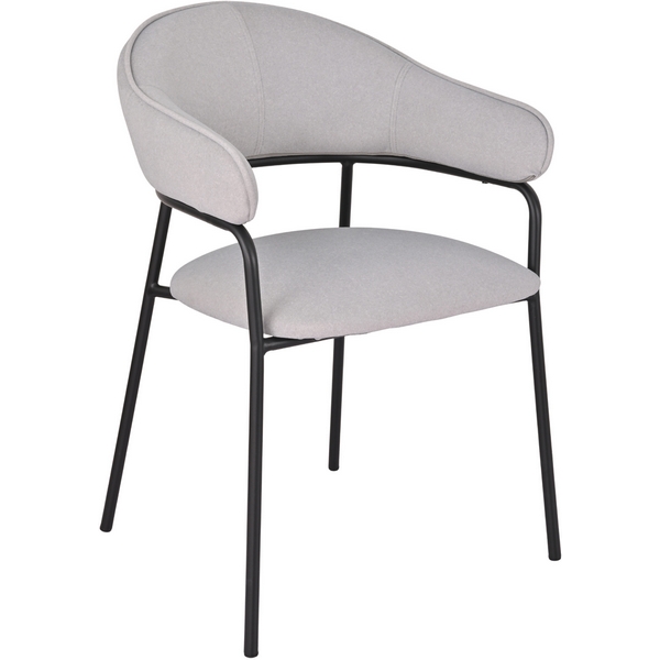 Изображение товара Обеденный стул Leya светло-серый арт стильный и комфортный