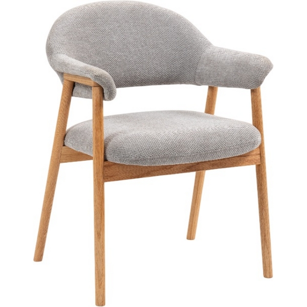 

Стул обеденный Tavu с деревянными ножками серый Stool Group арт.УТ000041727, УТ000041727