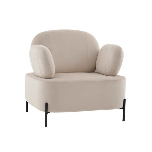 

Кресло Кэнди велюр бежевый Stool Group арт.УТ000041757, УТ000041757