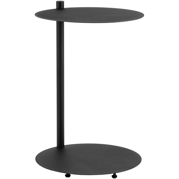 Изображение товара Журнальный столик Siara из металла черный компактный стильный современный