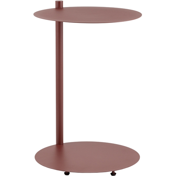 Изображение товара Журнальный столик Siara металл бордовый - стиль и удобство