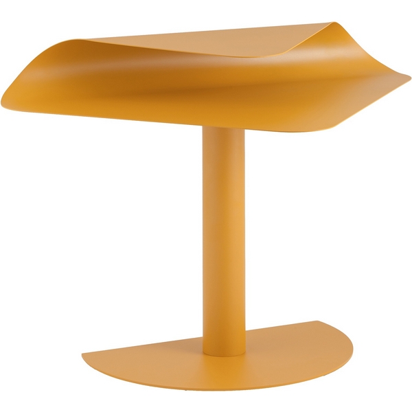 Изображение товара Журнальный столик Cornea металл желтый современный дизайн