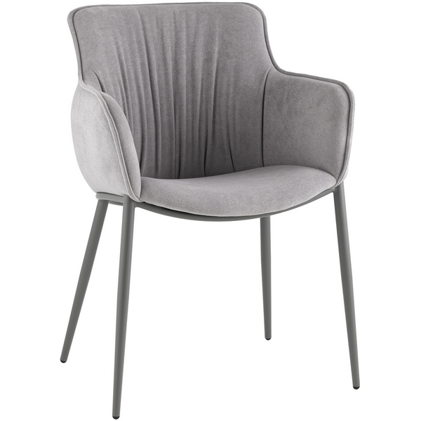 

Стул Stool Group Твигги велюр серый, каркас серый УТ000041930, УТ000041930