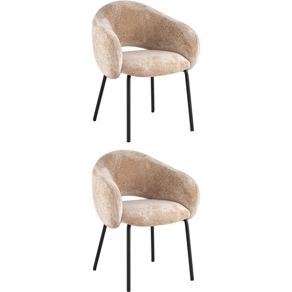 

Стул обеденный Stool Group Bren мокка 2шт. УТ000042028, УТ000042028