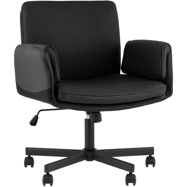 

Кресло офисное TopChairs Foldo с откидными подлокотниками черное TopChairs УТ000042107, Черный, УТ000042107