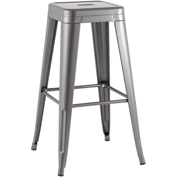 

Стул барный TOLIX серебристый матовый KD Stool Group УТ000042110, Tolix УТ000042110