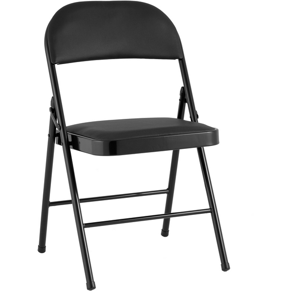 Стул складной GJ-22 чёрный иск.кожа Stool Group УТ000042551
