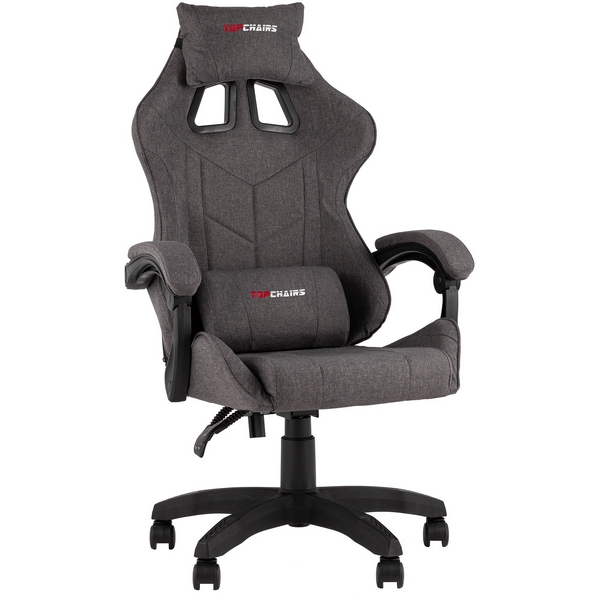 Кресло спортивное TopChairs MG-7036 ткань серый TopChairs УТ000042701