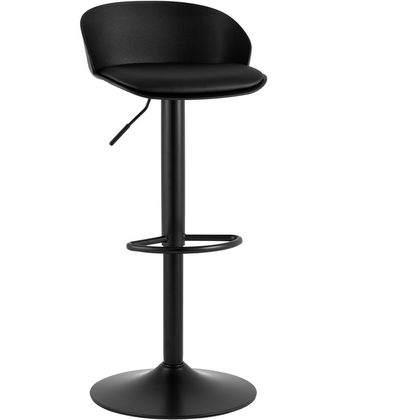 Стул барный Глайс черный PU черная ножка Stool Group УТ000042709