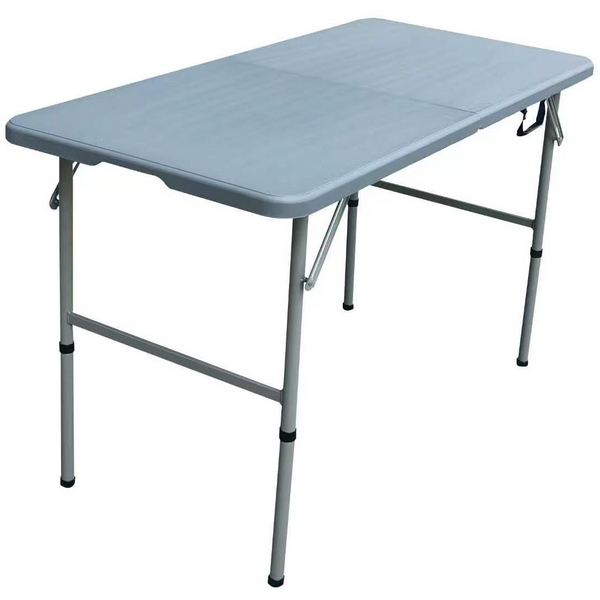Стол складной чемодан SN 122х61х74см серый Stool Group УТ000042880