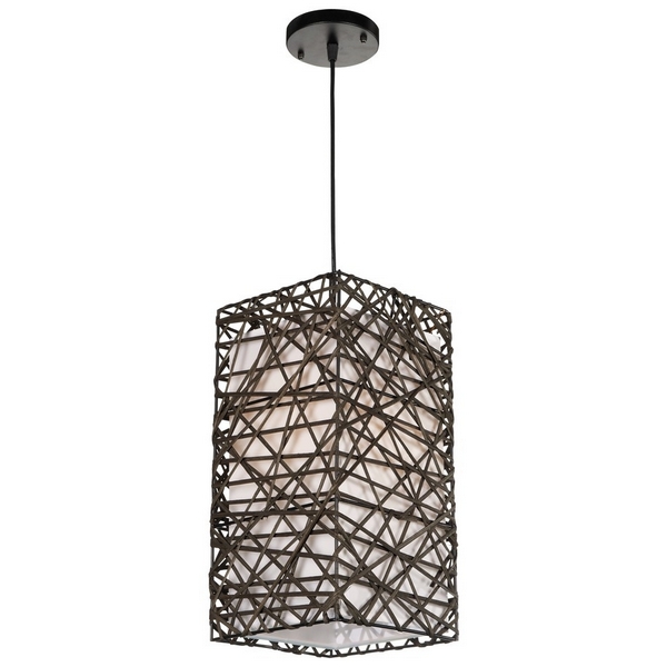 

Плетеный подвесной светильник Velante 572 572-726-01, Коричневый, 572 572-726-01