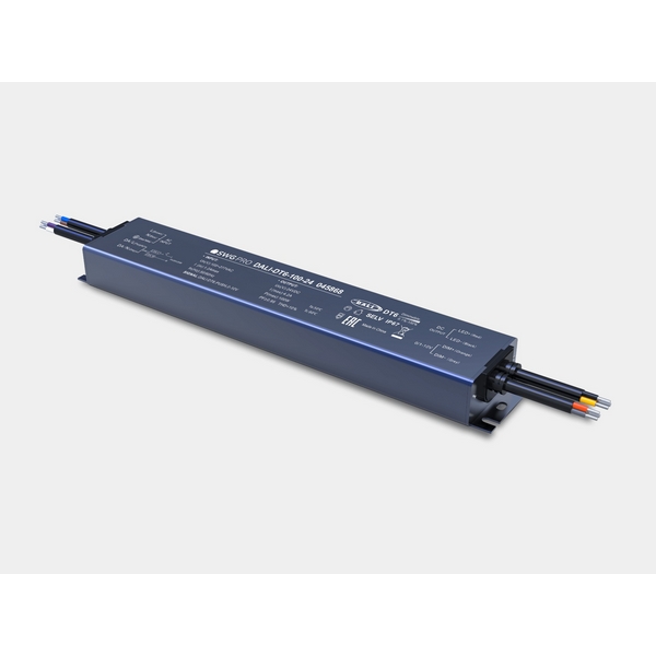 

Диммируемый блок питания для светодиодных лент DALI DT6 24 В 100 Вт IP67 SWG DALI-DT6-100-24, DALI-DT DALI-DT6-100-24